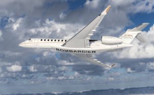 Global 7500 Bombardier belly