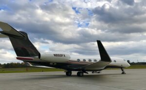 Gulfstream G650 as operated by Flexjet